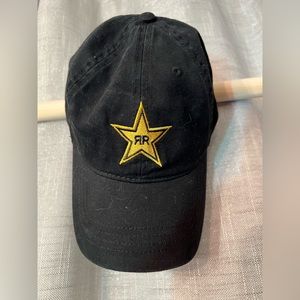 Uni-sex Rockstar brand Adjustable Hat; used.